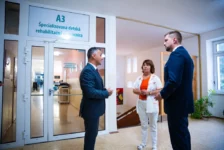Návšteva ministra zdravotníctva SR Kamila Šaška v Maríne
