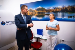 Návšteva ministra zdravotníctva SR Kamila Šaška v Maríne