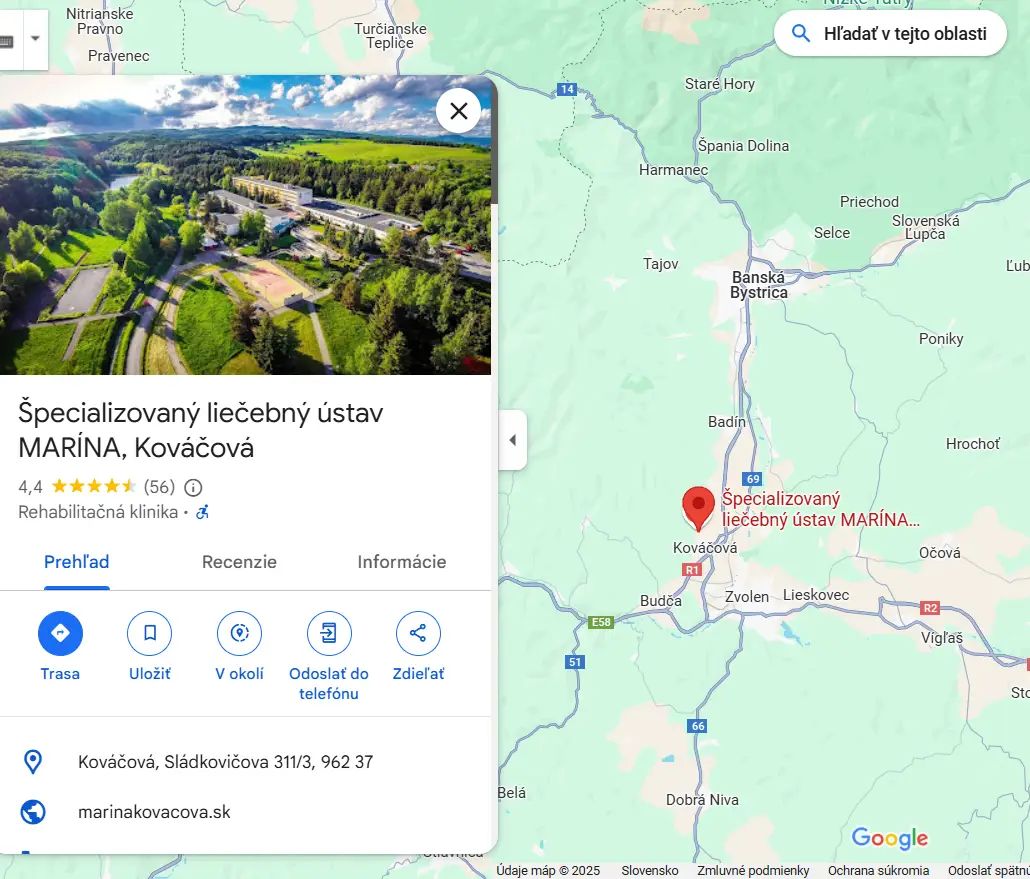 rehabilitacia-Marina-mapa-kovacova