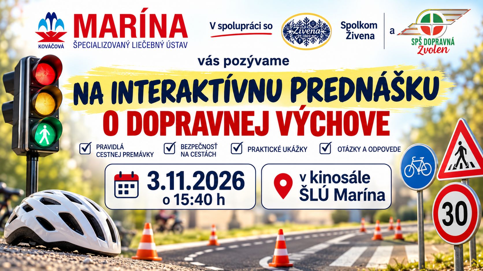 Interaktívna prednáška o dopravnej výchove